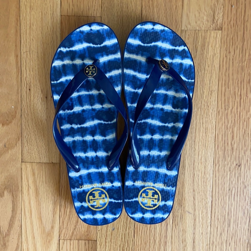 Tory Burch Platform Flip Flops